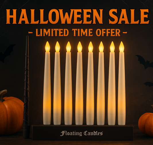 Floating Candles Set with Magic Wand